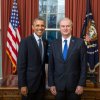 Ambassador Extraordinary and Plenipotentiary of the Republic of Serbia to the United States H.E. Djerdj Matkovic presented his credentials on February 23, 2015 to the President of  the United States H.E. Barack Obama
