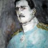 King Aleksander Karadjordjević. Painting by Petar Omčikus